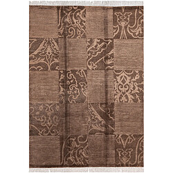 Vidal Tapis de laine 246x173 brun Darya