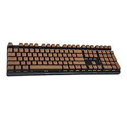 PBT Pudding Keycap Set Pour Clavier Mécanique Cherry MX Coffee Black