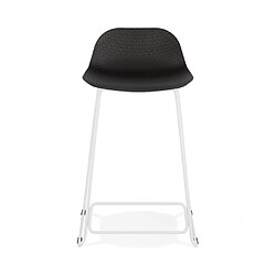 Kokoon Design Tabouret de bar design SLADE MINI BLACK 49x53x85 cm