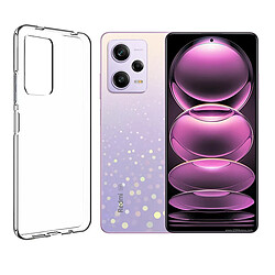 Coque de protection souple silicone transparente pour Xiaomi Redmi Note 12 Pro 5G 6.67" - VISIODIRECT -