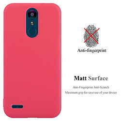 Avis Cadorabo Coque LG K8 2018 / K9 2018 Etui en Rouge