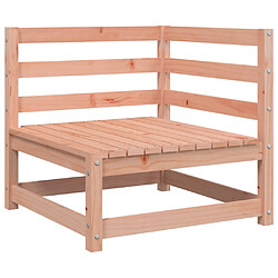 Acheter vidaXL Canapé de jardin avec repose-pieds 2 places bois massif douglas