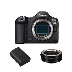 Canon EOS R5 Mark II Mirrorless Camera + Canon EF-EOS R Mount Adapter + Canon LP-e6p (7.2V, 1800mAh) LP-e6p