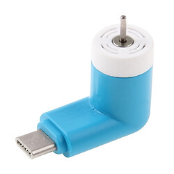 Avis Wewoo Ventilateur USB bleu pour téléphone portable avec fonction OTG Mode USB 3.1 Type-C Mini avec deux feuilles,