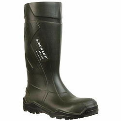 Ejendals Dunlop 762933 Purofort Bottes de sécurité Taille 41 Vert/Noir