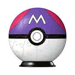 Ravensburger Pokémon - Puzzle 3D Pokéballs : Master Ball (54 pièces)