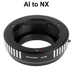 Wewoo Bague d'adaptation appareil photo pour Samsung NX Lens Mount Stepping Ring Nikon AI