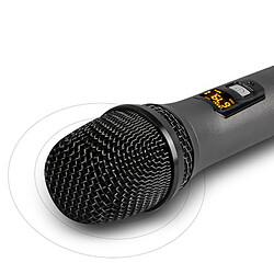 INF 2 microphones sans fil Bluetooth Reverb avec câble port Android Black