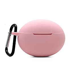 Coque en silicone anti-poussière rose pour votre Huawei FreeBuds 4i