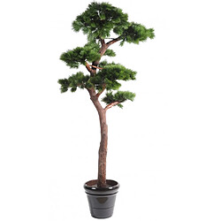 Pegane Plante artificielle haute gamme Spécial extérieur / PIN artificiel BONSAI UV - Dim : 220 x 120 cm