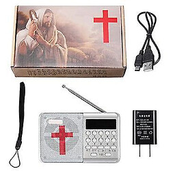 Universal Lecteur audio MP3 Bible électronique rechargeable haut-parleur intégré mini radio pas cher