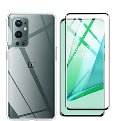 Xeptio Protection intégrale OnePlus 9 PRO / One Plus 9 PRO 5G : Coque Gel de Protection en TPU Invisible arrière Transparente ET Protection écran classique