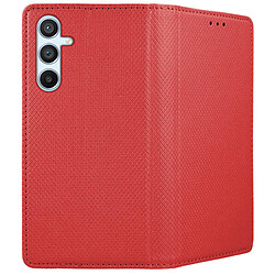 Acheter Htdmobiles Housse pour Samsung Galaxy A15 4G / 5G - etui coque pochette portefeuille + film ecran - ROUGE MAGNET