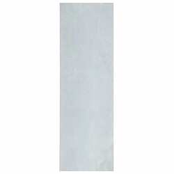 vidaXL Tapis HUARTE à poils courts doux et lavable bleu 80x250 cm