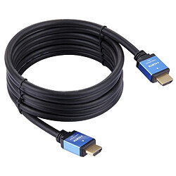 Wewoo Câble HDMI 2.0 Version Haute Vitesse HDMI 19 Broches Mâle vers HDMI 19 Connecteur Mâle, Longueur: 3m