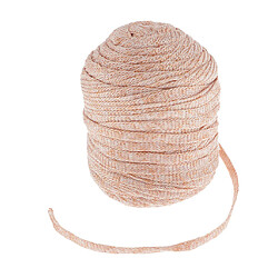 90-100m Glitter Cord Knitting Crocheting Rope Thread Ribbon Champagne