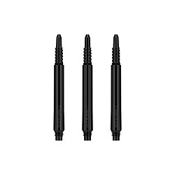 8 tiges de fléchettes moulées Noir Taille M 33 mm