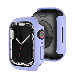 Coque en TPU rose-mauve pour votre Apple Watch Series 7 41mm