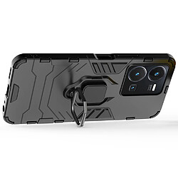 Acheter Htdmobiles Coque pour Vivo Y22 / Y22s / Y35 - housse etui rigide anti choc + film ecran - NOIR