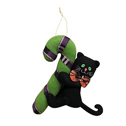 Wewoo CX189008 Halloween Creative Pendaison Des Cadeaux En Peluche Pendentif Accessoires Décoratifs Chat Noir