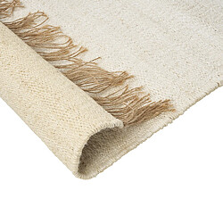 Acheter Beliani Tapis en jute 80 x 150 cm beige clair LUNIA