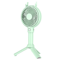 Universal Mini ventilateur de bureau Portable Portable Portable Fan Portable Extérieur USB Ventilateur Refroidisseur d'air Petit Bureau Tripod Ventilateur Rechargeable