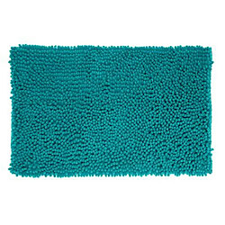 Tapis de Salle De Bain Maxi Chenille 50x80cm Turquoise