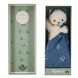 Kaloo Carre douceur doudou ours noctambule