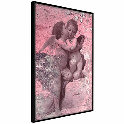 Paris Prix Affiche Murale Encadrée Innocent Love 20 x 30 cm Noir