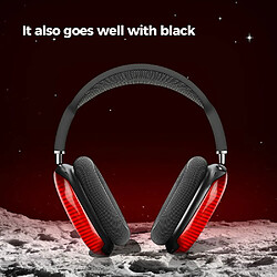 Avis Casque Bluetooth sans fil YUANFU-P9Promax (casque stéréo, chargeur en coton Type-C-rouge)