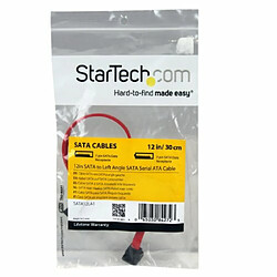 StarTech.com 12in SATA to Left Angle SATA Serial ATA Cable