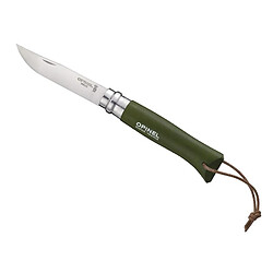 OPINEL - 1703 - OPINEL 8 VRI KAKI + LIEN BAROUDEUR