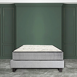 LUXURY LITERIE Matelas BestSleep, 26cm, mousse haute densité, indépendance du couchage, face été/hiver, 180x200cm