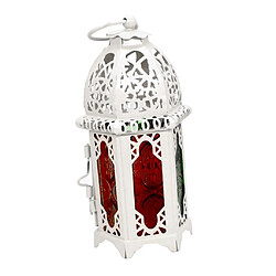 Bougeoir en verre bougeoir lampe lanterne maison mariage noël décor blanc pas cher