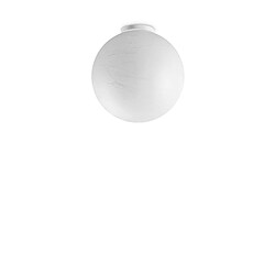 Ideal Lux Plafonnier Globe Blanc 30cm