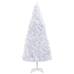 vidaXL Sapin de Noël artificiel 500 cm Blanc