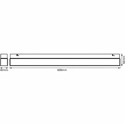 Avis LEDVANCE Luminaire LED Square - 14W - 60 cm - 1100 lm - IP44 - Chaud/Froid