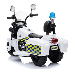 Ataa Moto de police Mini Couleur Blanc