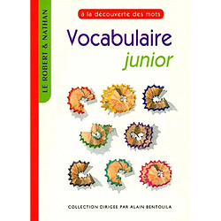 Vocabulaire junior : à la découverte des mots - Occasion