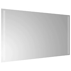 Acheter Maison Chic Miroir à LED,Miroir Lumineux LED pour salle de bain,Miroir decoration 90x50 cm -MN45741