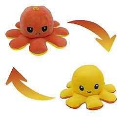 Universal Poupée Octopus réversible - jouet en peluche à double face