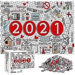 Universal Puzzle commémoratif de 1000 pièces pour adultes et enfants en 2021