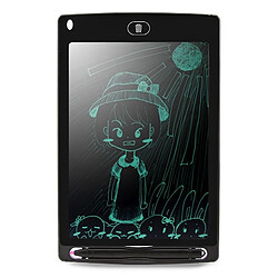 Wewoo Tablette graphique noir Portable 8.5 pouce LCD Écriture Dessin Graffiti Électronique Pad Message Conseil Papier Brouillon avec Stylo, CE / FCC / RoHS Certifié