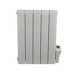 Chauffage électrique pierre naturelle Kurtzy 1500W - blanc - Deltacalor