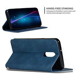 Acheter Wewoo Housse Coque Etui en cuir avec rabat horizontal magnétique Business Skin Feel pour LG Stylo 5 bleu marine