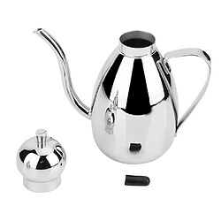 Vinaigre d'huile d'olive pot distributeur bouteille en acier inoxydable outil de cuisine 1000 ml