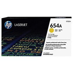 HP 654A Toner Jaune CF332A