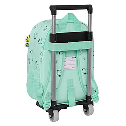 Avis Cartable à roulettes Snoopy Groovy Vert 26 x 34 x 11 cm