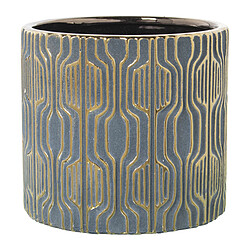 Cache-pot Alexandra House Living Gris Céramique 19 x 17 x 19 cm