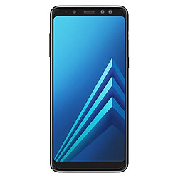 Wewoo Verre trempé pour Samsung Galaxy A8 + 2018 0.26mm 9 H Surface Dureté 2.5D Courbe Bordée Protecteur d'écran